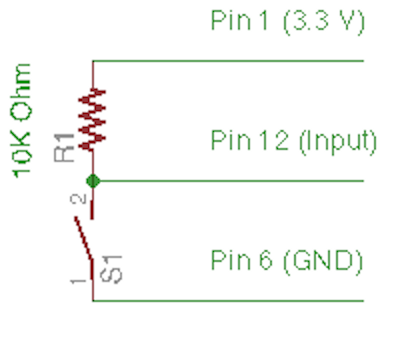 Schematic of Button Wiring for Bear-E